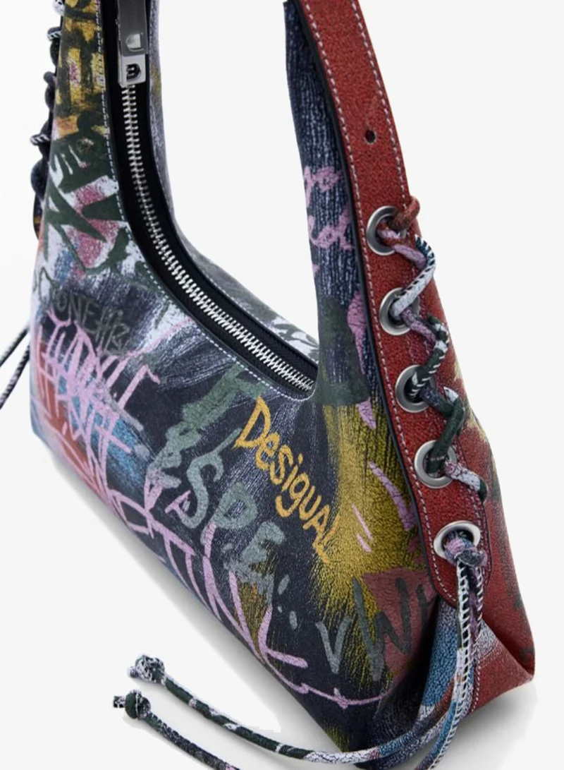 DESIGUAL Multicolour Printed arty bag for Women | Best Price UAE