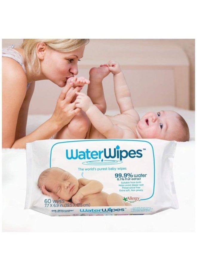 Water Wipes 60 Pack - Image 3