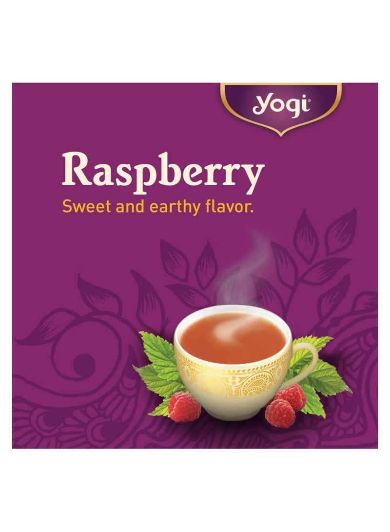 شاي يوغي عبوة من 16 كيس شاي أوراق توت العليق للنساء خالي من الكافيين - 29 جرام - Image 5
