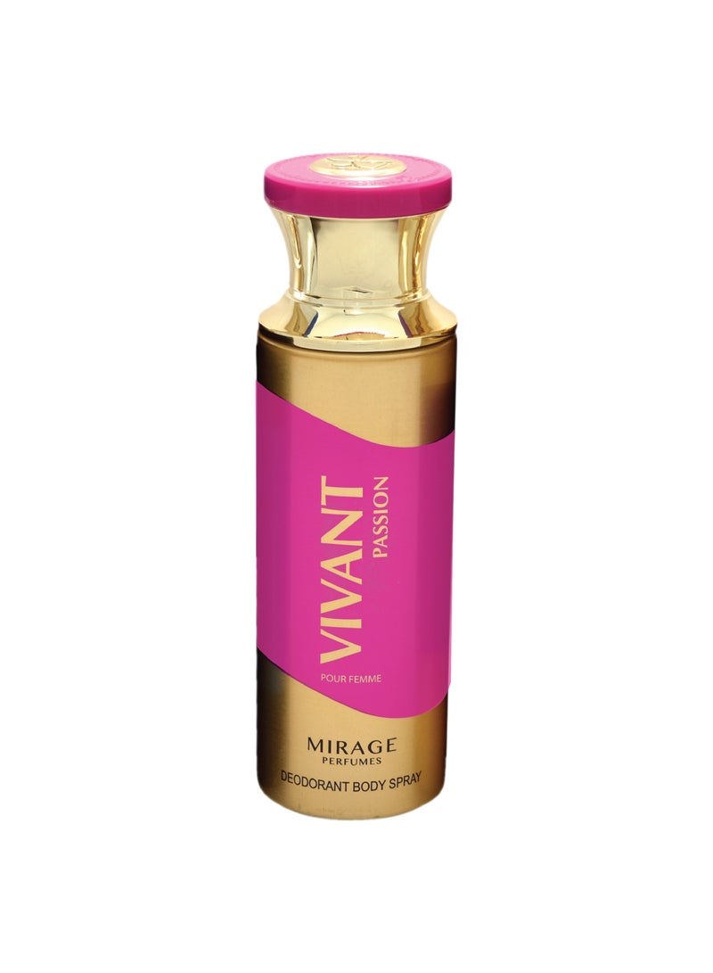 Mirage VIVANT PASSION for women, deodorant body spray, 200 ml