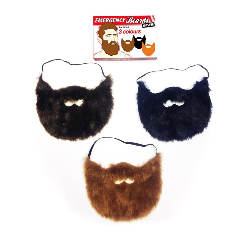 Gift Republic GR450025 Emergency Beards, Multicolor - Image 1