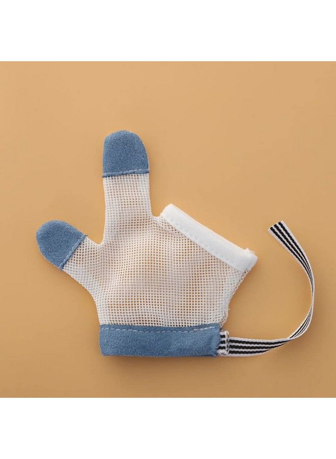 STOBOK Stop Thumb Sucking 1 Pair Baby Anti Eating Gloves No Scratch Breathable Finger Thumb Protector Thumb Sucking Stop For Kids Stop Thumb Fingers Sucking (L) - Image 5