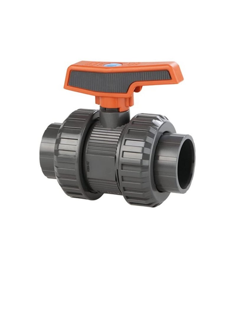 تجهيزات أنابيب إمدادات المياه الثقيلة من Cepex PVC لحمام السباحة والزراعة والري واستخدام السباكة التجارية (3 بوصة ، صمام كروي الاتحاد)  - Image 1