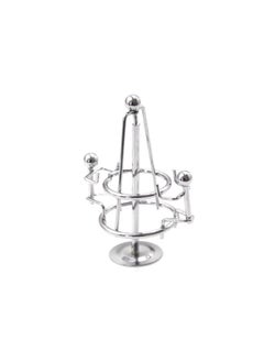 "Enjoy an experience of balance and calm with the Newton's Cradle - elegant design, smooth movement, and a clever decorative touch that adds a sophisticated scientific touch to your office or home. "