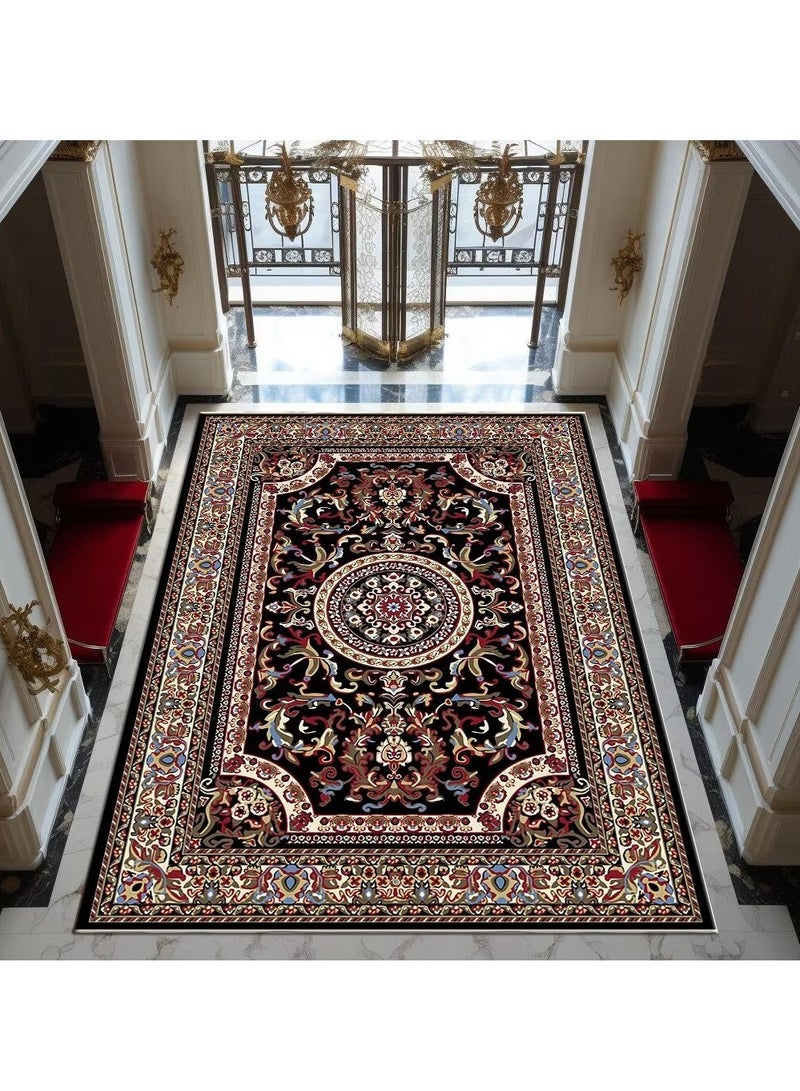 general Vintage Living Room Sofa Coffee Table Carpet Durable Morden Pattern Anti-Slip Soft Carpet Multiple Specifications Available - Image 1