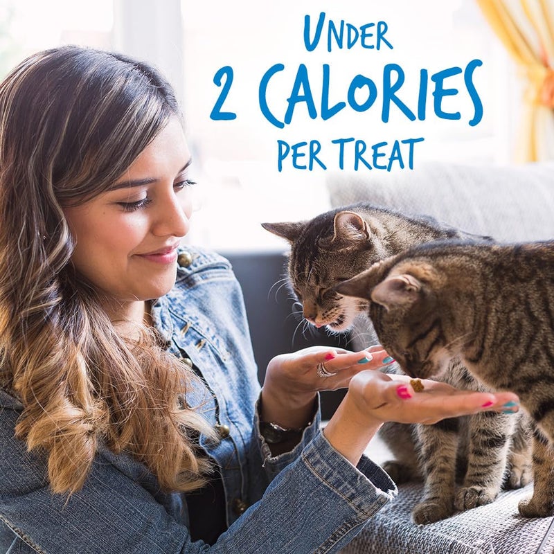 Fruitables Cat Treats Crunchy Cat Treats Packed with Protein Healthy Low Calorie Free of Wheat, Corn and Soy Made with Real Chicken and Blueberry 30 Ounces - Image 4