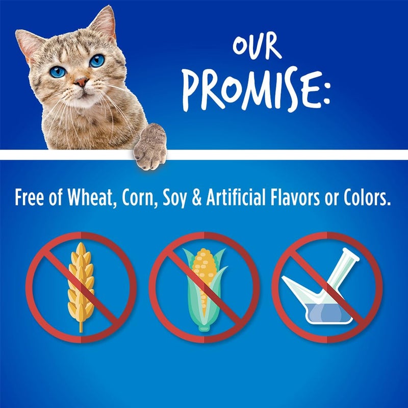 Fruitables Cat Treats Crunchy Cat Treats Packed with Protein Healthy Low Calorie Free of Wheat, Corn and Soy Made with Real Chicken and Blueberry 30 Ounces - Image 5