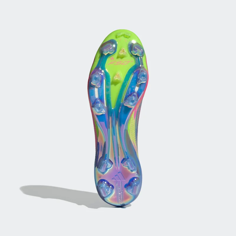 Adidas blue fusion/lucid lemon/lucid pink F50+ Firm Ground Boots  | Best Price UAE