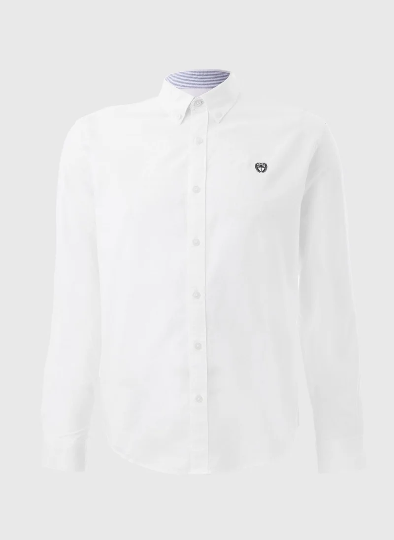 Matalan White Oxford Shirt