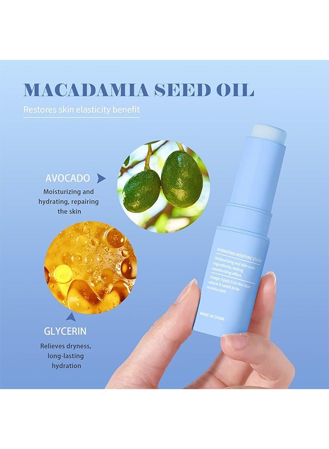 Easilydays Hydrating Moisture Stick, Wrinkle Moisturizing Balm Stick, Deeply Hydrates and Nourish for Chapped Skin, Nourishing Eye Balm, Mult Traveling Moisturizer Mask Stick for Face,Eyes,Lips Lines,Neck - Image 3