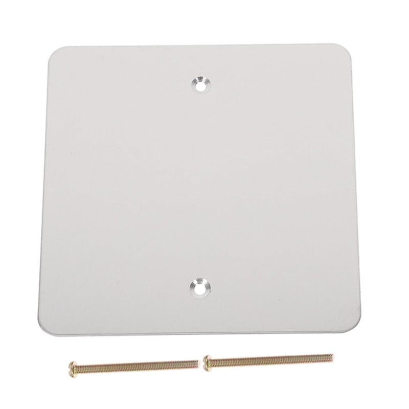 Stainless Steel 120 Type Square Electrical Outlet Wall Plate Cover 1 Pack - Image 2