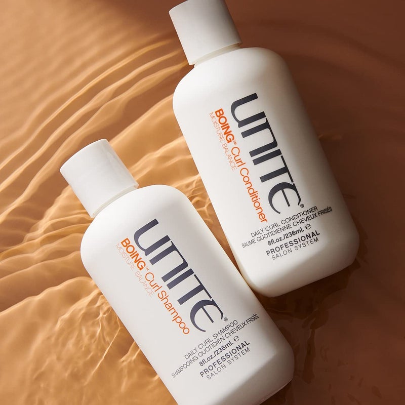 UNITE Hair - BOING Curl Conditioner - Hydrating, Coconut-Enriched Conditioner to Enhance, Strengthen, and Protect Curls - Paraben-Free, Sulfate-Free, and Vegan, 8 Fl Oz - Image 2