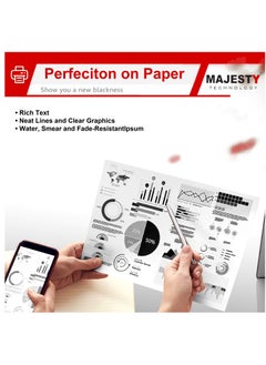 Majesty 85A CE285A Toner Cartridge Compatible with HP Laserjet P1006 P1102 P1102W P1109w MFP M1212nf M1217nfw MF3010 Canon ImageClass LBP6000 LBP6030W MF3010 Printer (Black)  - Image 5