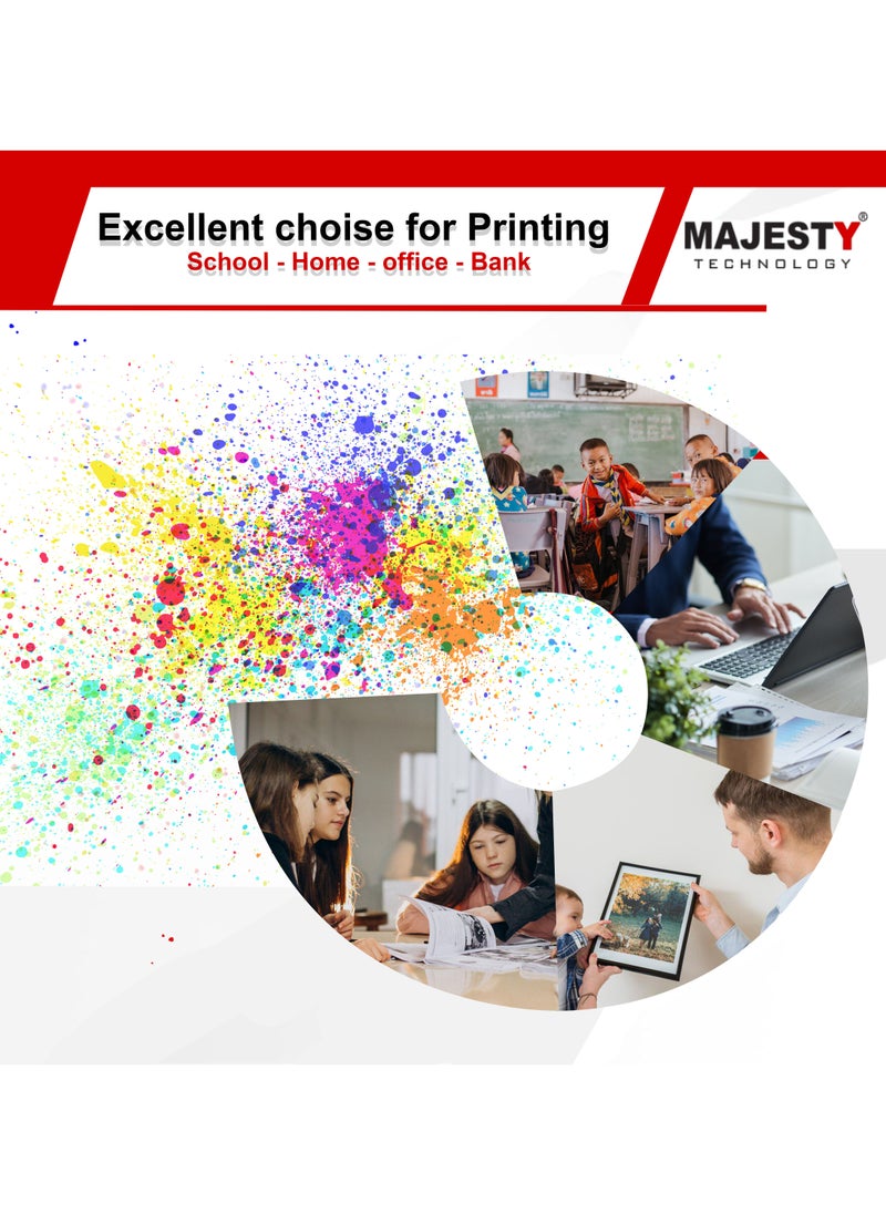 Majesty - 85A CE285A Toner Cartridge Compatible with HP Laserjet P1006 P1102 P1102W P1109w MFP M1212nf M1217nfw MF3010 Canon ImageClass LBP6000 LBP6030W MF3010 Printer (Black) - Image 1