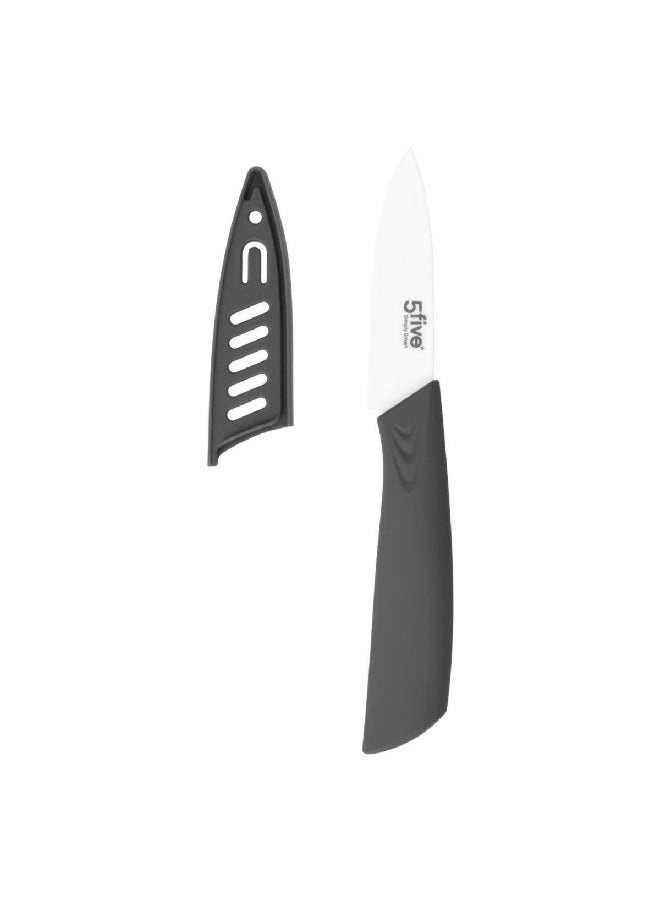 Five Simply Smart 2-Piece Zirco Ceramic Paring Knife Set Grey and Silver 7.5 cm 146635 - Image 3