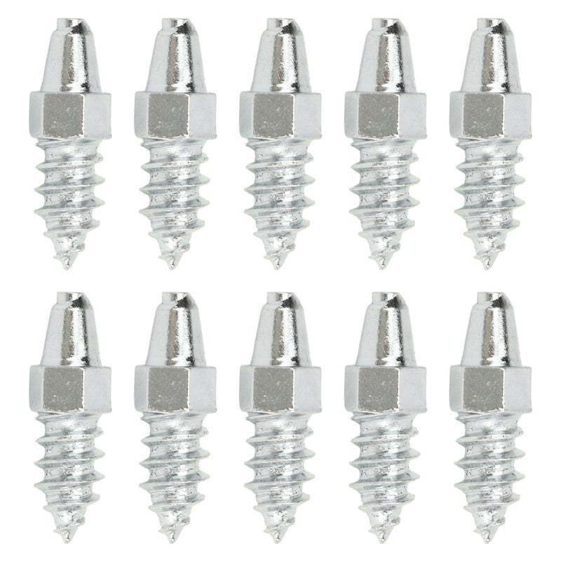 Tire Studs:  Carbide Alloy & Steel Construction - High Durability Enhanced Traction Tire Spikes for Winter Driving Heavy Snow Conditions Car Truck ATV SUV Bicycle Motorcycle Tires - Image 4