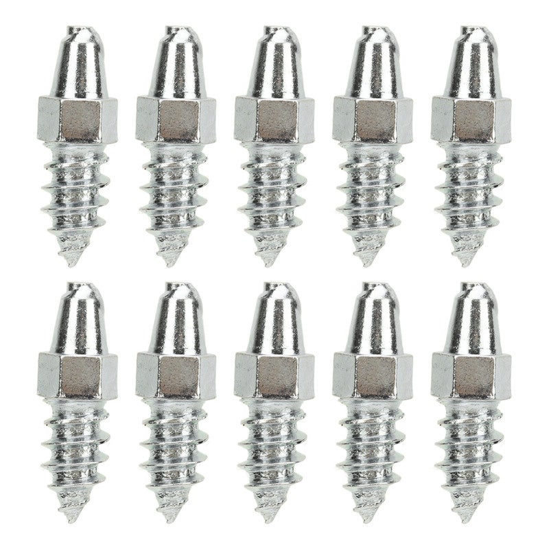 Tire Studs:  Carbide Alloy & Steel Construction - High Durability Enhanced Traction Tire Spikes for Winter Driving Heavy Snow Conditions Car Truck ATV SUV Bicycle Motorcycle Tires - Image 2