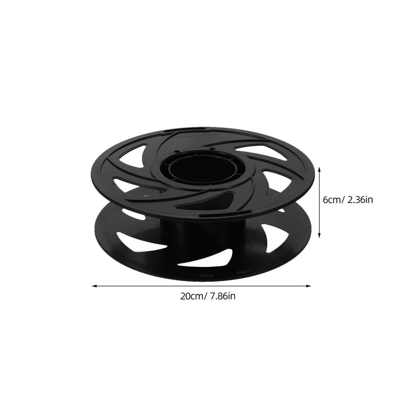 6 Pcs Reusable Empty 3D Printer Filament Spools for PLA ABS - Image 3