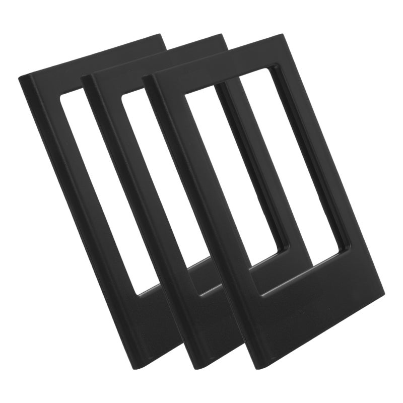 3PCS Magnetic Picture Frames for Refrigerator Locker Office Classroom 3 Inch Photo Pocket Sleeves for Arts Crafts Refrigerator Lockers Cabinets - Image 1