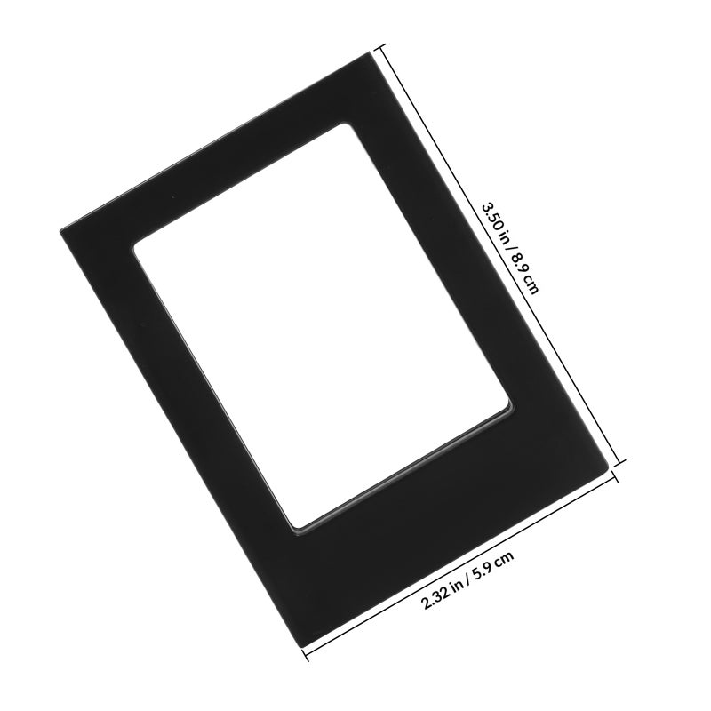 3PCS Magnetic Picture Frames for Refrigerator Locker Office Classroom 3 Inch Photo Pocket Sleeves for Arts Crafts Refrigerator Lockers Cabinets - Image 2