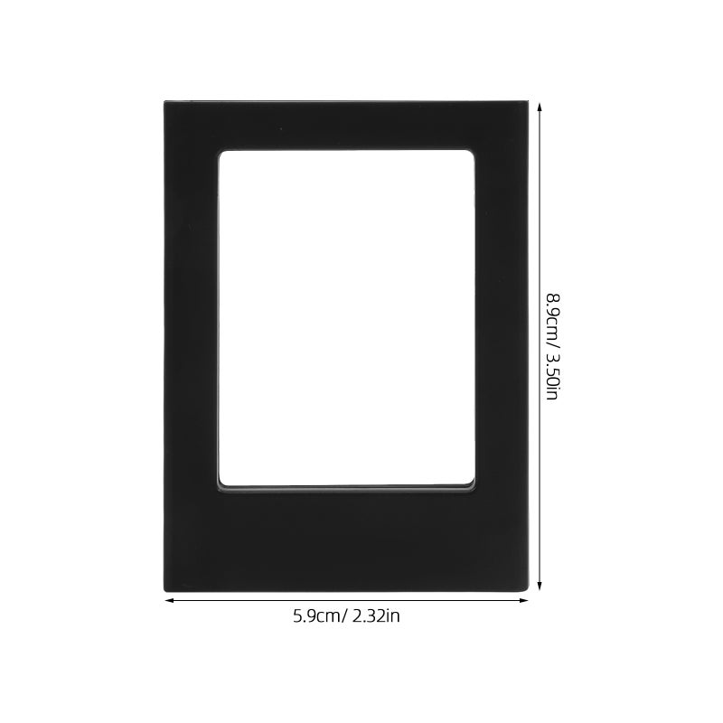 3PCS Magnetic Picture Frames for Refrigerator Locker Office Classroom 3 Inch Photo Pocket Sleeves for Arts Crafts Refrigerator Lockers Cabinets - Image 3