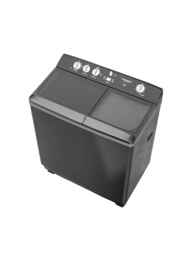 TORNADO Washing Machine Half Auto 7 Kg Black TVH-HM07T(BK) - Image 4