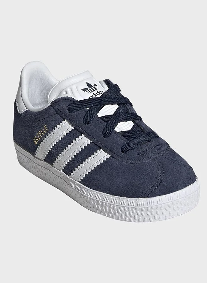 Adidas Gazelle Comfort Closure Elastic Laces Shoes Kids