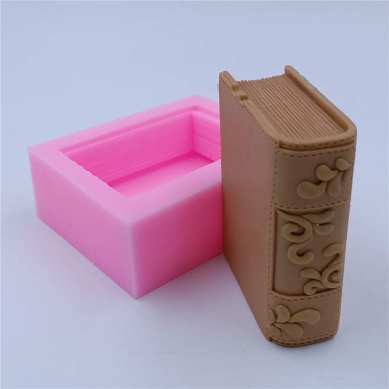 Great Mold New Book Design Silicone Soap Mold Candle Mold 3D Silicone Molds for Soap Cake Chocolate Craft Making - Image 5