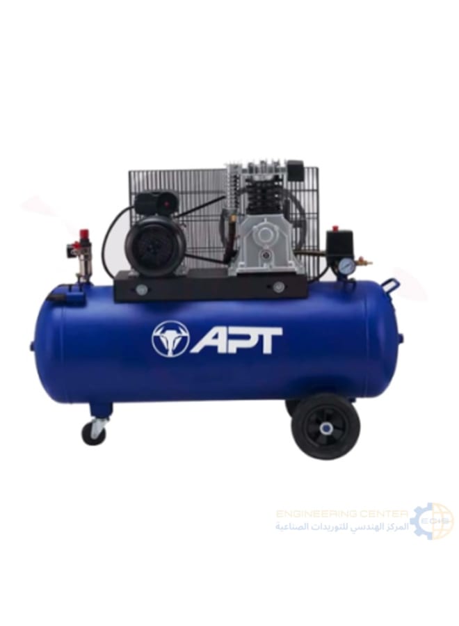 APT 50L 2HP Blue Aluminum Belt Compressor
