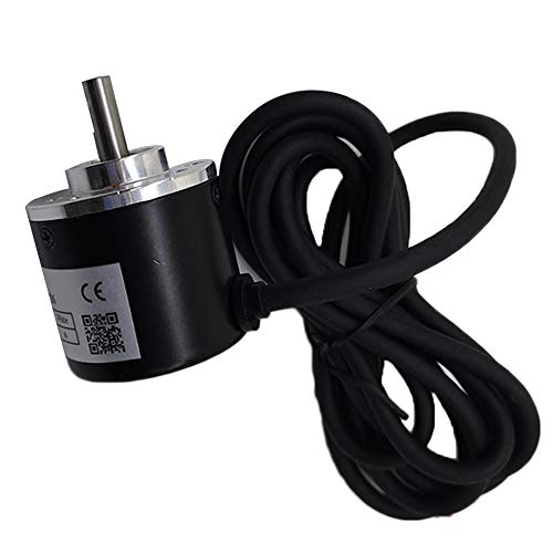 CALT 38mm Outer Diameter 6mm Solid Shaft Rotary Encoder 200PPR Line Driver Output 5V Power Supply - Image 4