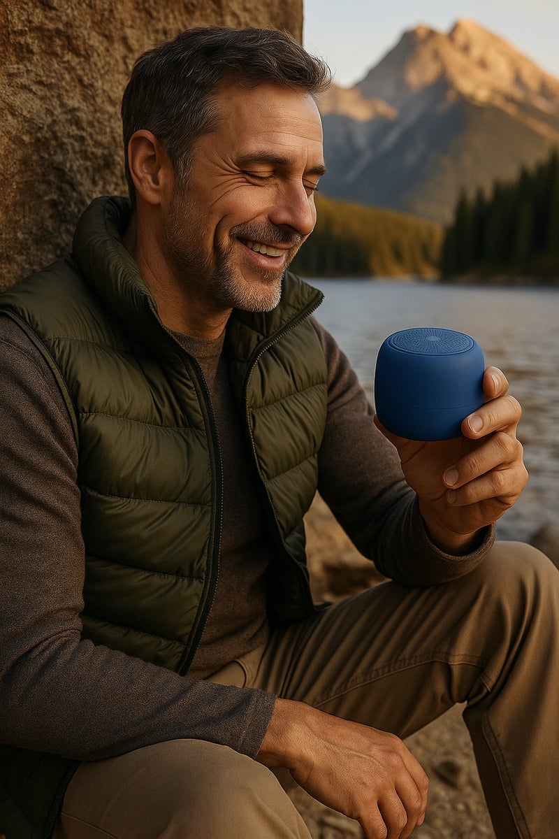 ALTRONE Super Compact Mini Portable Bluetooth Speaker - 5W HD Sound with Deep Bass, 18H Long Playtime, IPX6 Waterproof Wireless Speaker Supports TF Card & Type-C Fast Charging for Travel, Home & Outdoor - Image 4