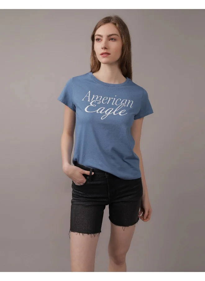 American Eagle Graphic Crew Neck T-Shirt