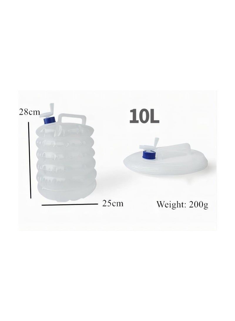 Cool Baby Style COOLBABY 10L Outdoor Folding Water Bag Camping Foldable Water Container Multifunctional Retractable Storage Water Bottle  - Image 5