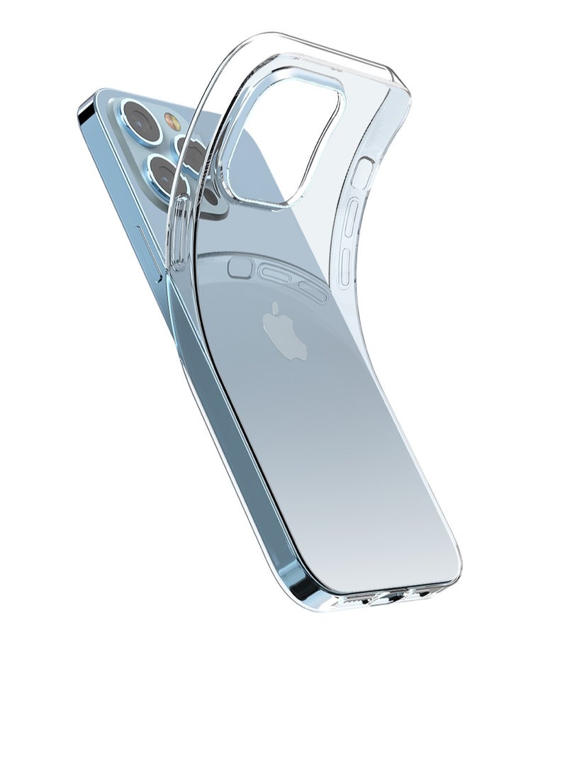 ديفيا جراب حماية ايفون 14 برو من ديفيا من البولي كربونات شفاف ومضاد للاصفرار للغاية - Image 1