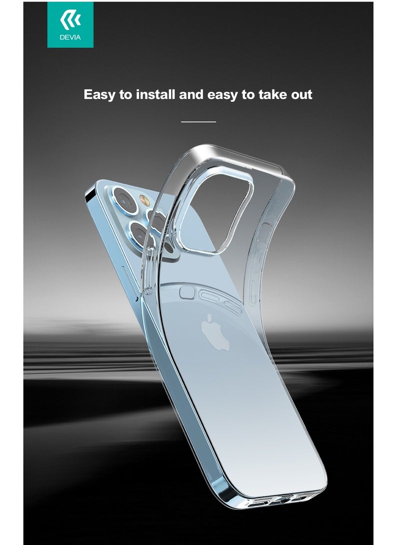 ديفيا جراب حماية ايفون 14 برو من ديفيا من البولي كربونات شفاف ومضاد للاصفرار للغاية - Image 3