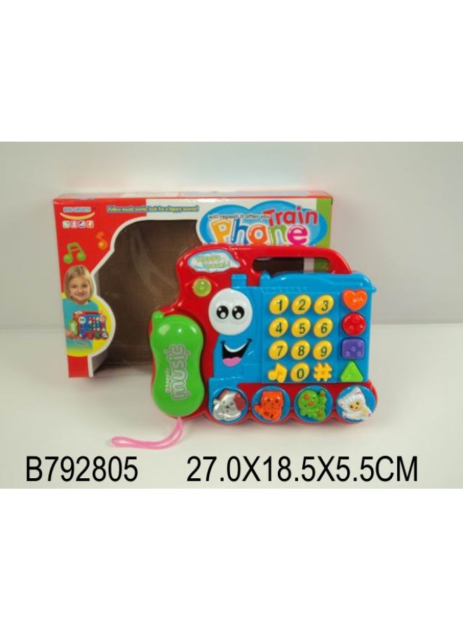 قطار تلفون موسيقي تعليمي  14-792805