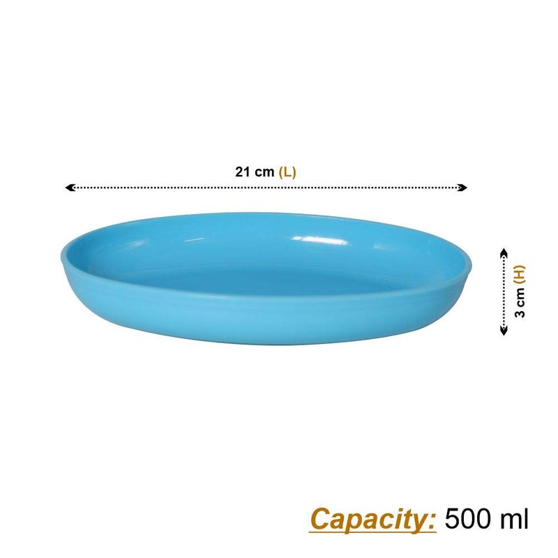 Wonder Homeware Prime Sigma Snacker Mixing Bowl 500 ml Set of 4 Cyan Color - Image 3