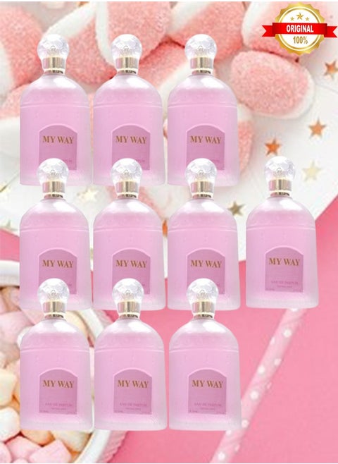 10 Pieces My Way Perfume 100ml EDP