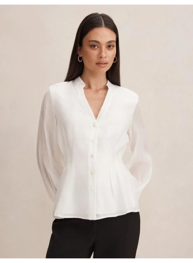 forever new Indie Tuck Blouse