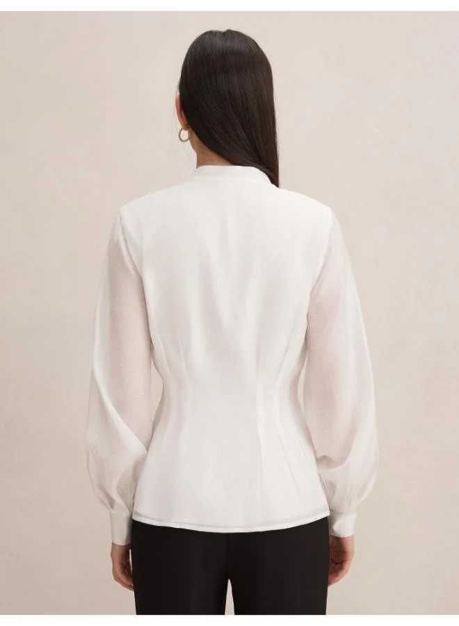 forever new Indie Tuck Blouse