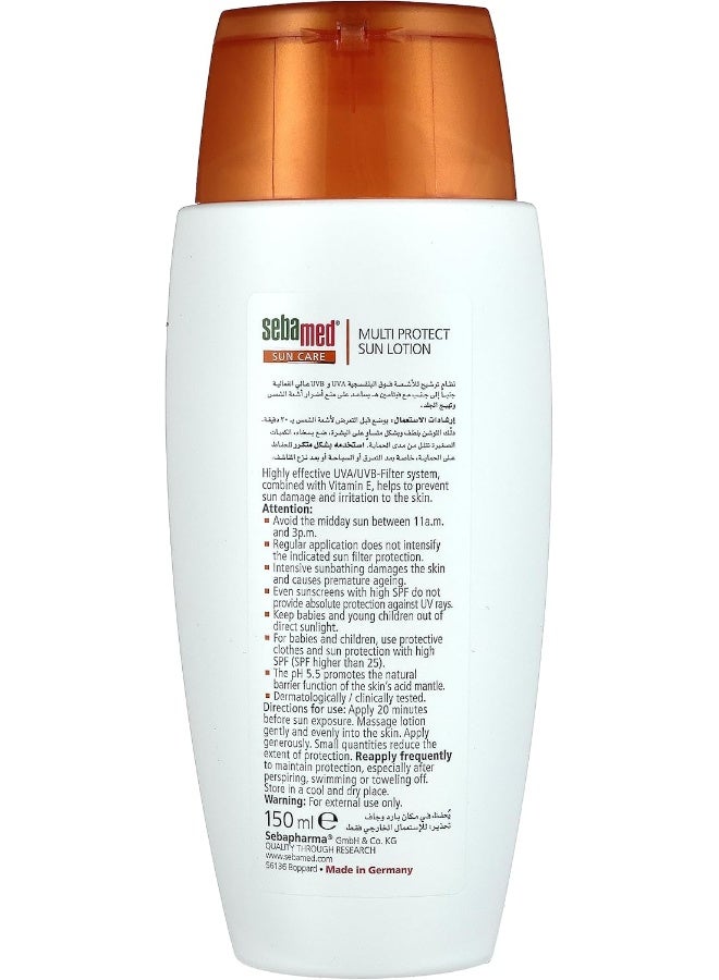Sebamed Multi Protection Sun Lotion SPF 50 High 150ml - Image 2