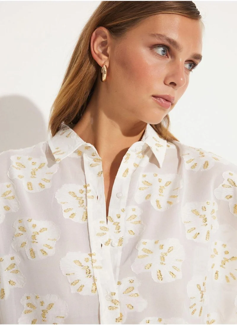 جون Button Down Shirt