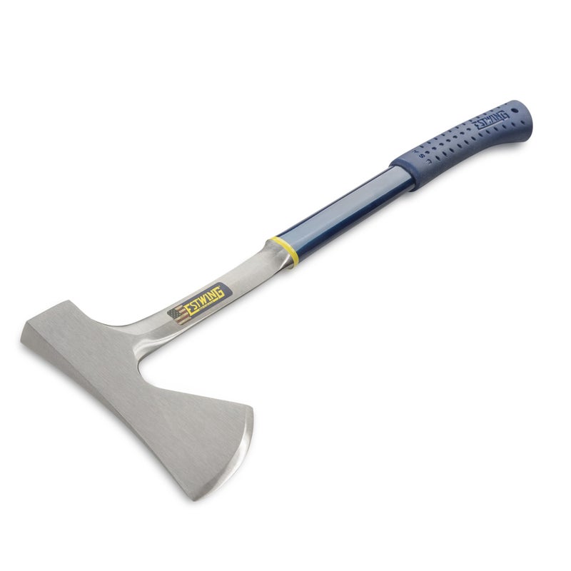 ESTWING Camper's Axe - 26" Wood Splitting Tool with All Steel Construction & Shock Reduction Grip - E45A - Image 2