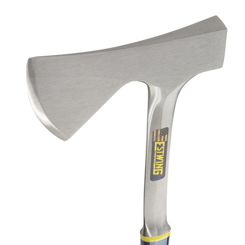ESTWING Camper's Axe - 26" Wood Splitting Tool with All Steel Construction & Shock Reduction Grip - E45A - Image 3