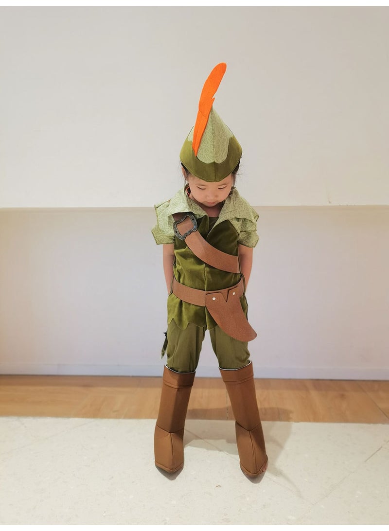 general Children's party green fairy Christmas Peter Pan performance costume - Image 2