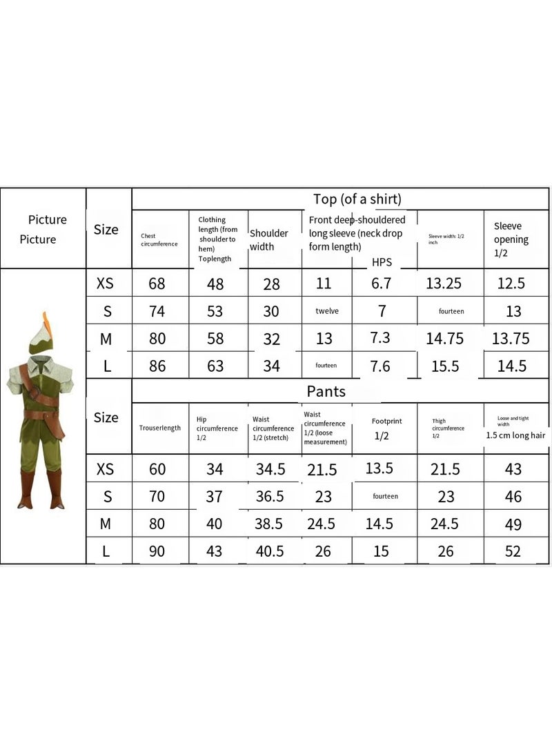 general Children's party green fairy Christmas Peter Pan performance costume - Image 5