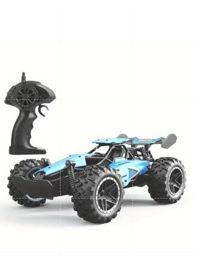 1:18 Small High-speed Off-road 2.4 G Remote Control Car Drift Adapted To The Anti-collision Setting Of Various Sections Of Rubber Large Tire, Dual Batteries Switch Toy Car At Any Time