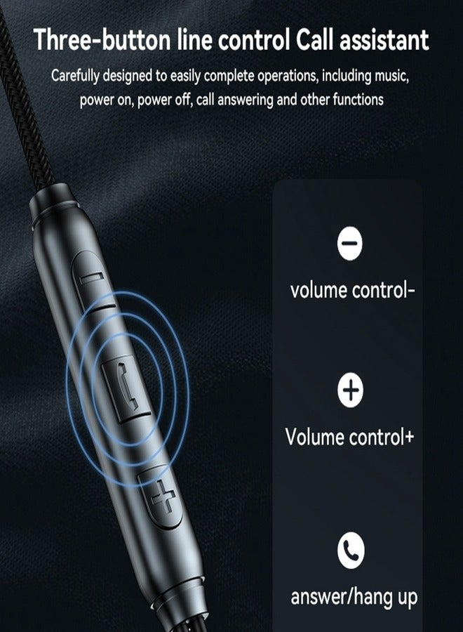 Yesido YH43 HIFI Lossless Sound Quality 10mm Dynamic Speaker Type-C Digital Interface In-ear Earphone - Image 4