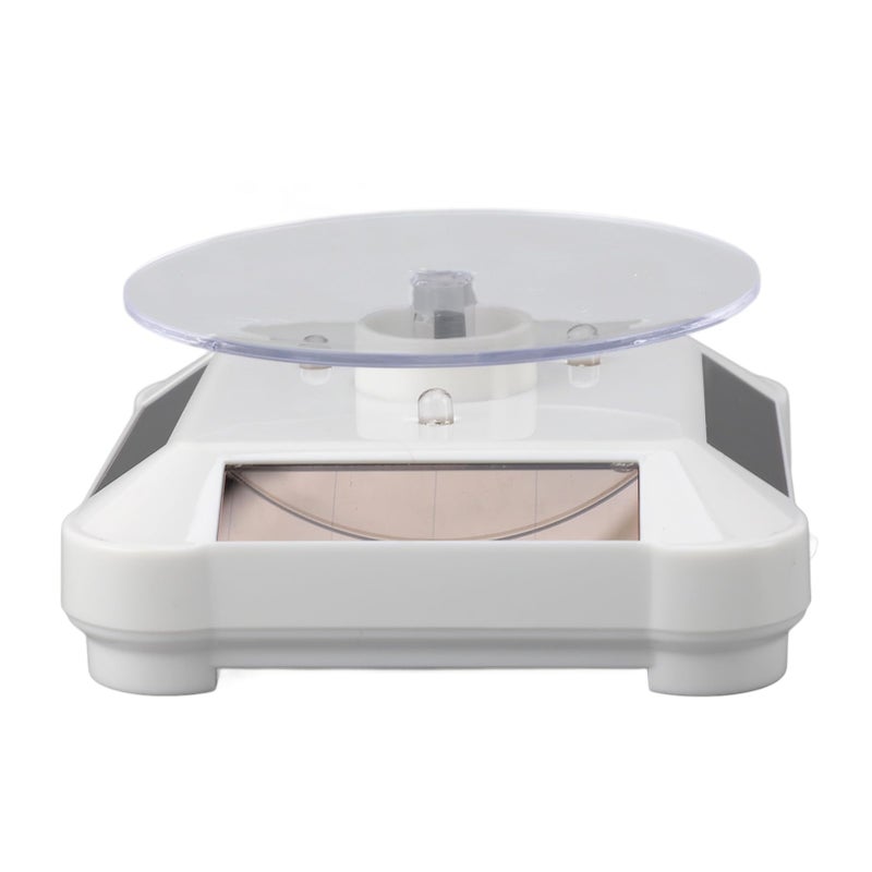 Solar Powered Rotating Display Stand with RGB Lights for Jewelry and 3D Prints - Image 2
