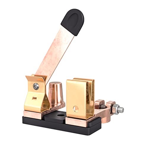 AA Ignition Top Post Battery Terminal Knife Disconnect Switch - Isolator Master Power Cut-Off Negative Post for Cars, Boat, Trucks, Marine, RV, ATV, Camper - 12V DC 200 Amp On Off Position Blade Switch - Image 1